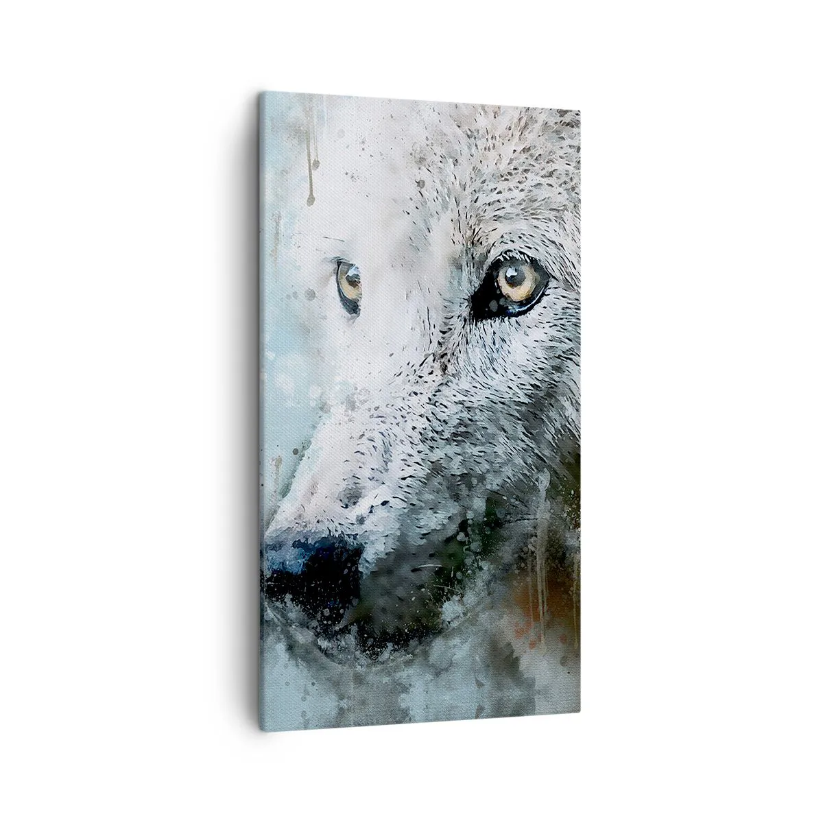 Quadro su tela 45x80 cm - Scopri l'anima del lupo - Arttor - Negozio con  decorazioni da parete