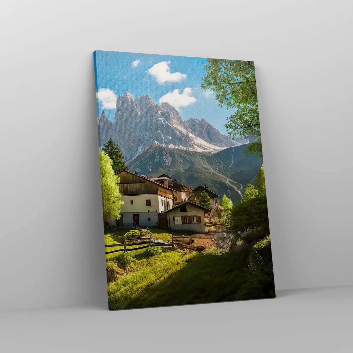 Quadro su tela, Stampe su Tela 50x70 cm - Autunno alpino - Arttor - Negozio  con decorazioni da parete