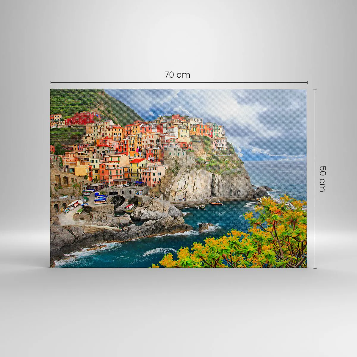 Quadro Moderno soggiorno MARE LIGURIA PAESAGGIO Quadri moderni da