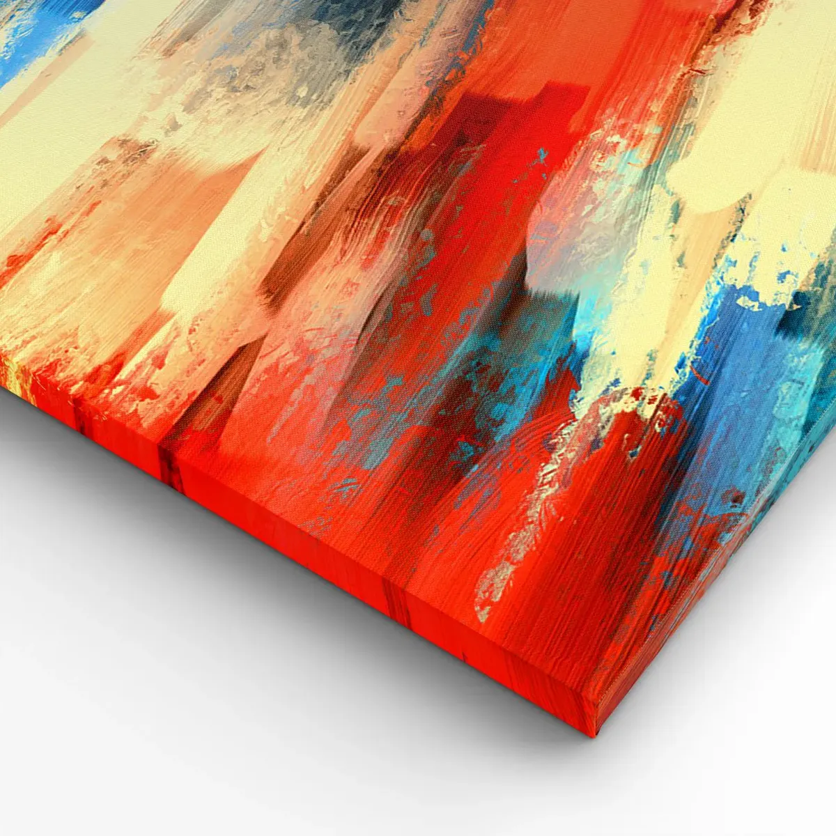 Quadro su tela 70x50 cm - Cascata di colori - Arttor - Negozio con