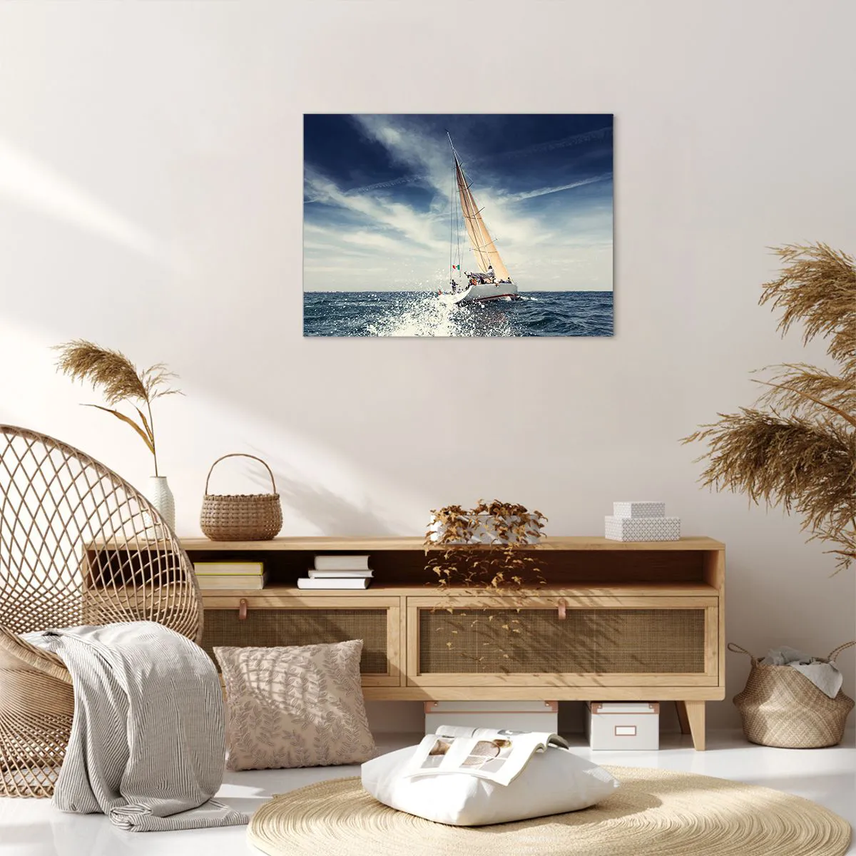 Quadro su tela 70x50 cm - Non ci raggiungeranno! - Arttor - Negozio con  decorazioni da parete