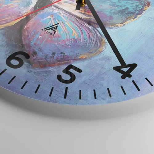 Orologio da parete - Orologio in Vetro - In tutta la bellezza - 30x30 cm