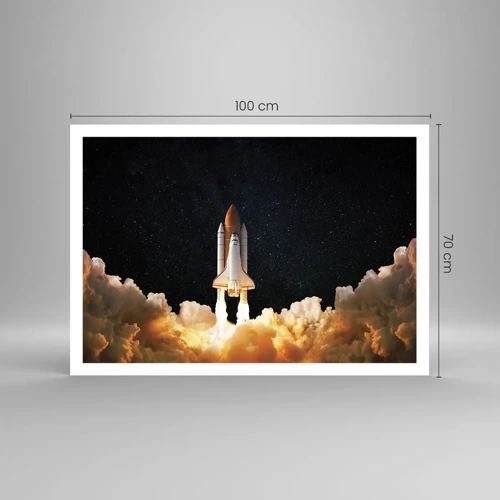 Poster - Ad astra! - 100x70 cm