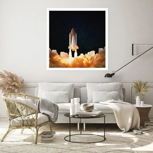 Poster - Ad astra! - 30x30 cm