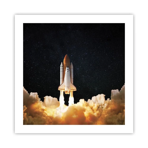 Poster - Ad astra! - 50x50 cm