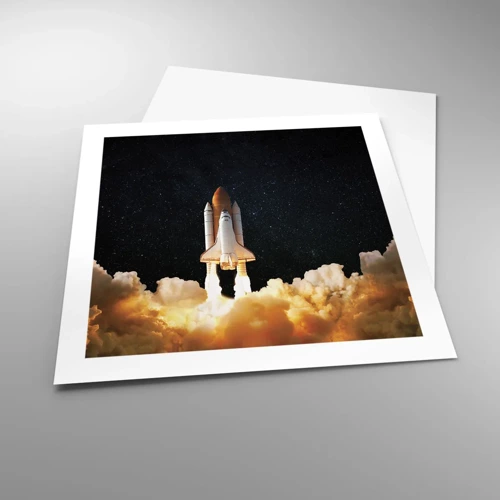 Poster - Ad astra! - 50x50 cm