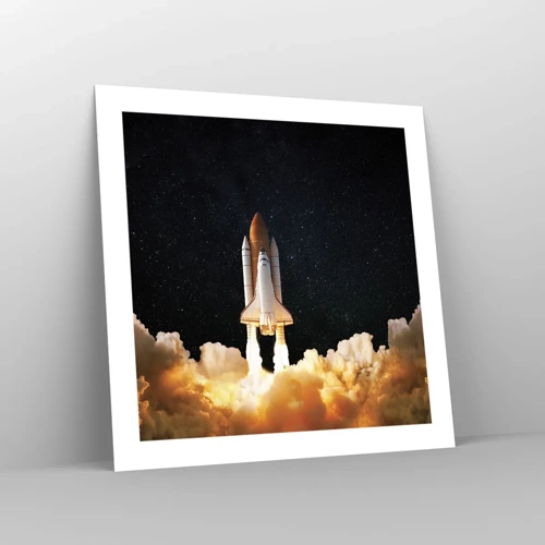 Poster - Ad astra! - 50x50 cm