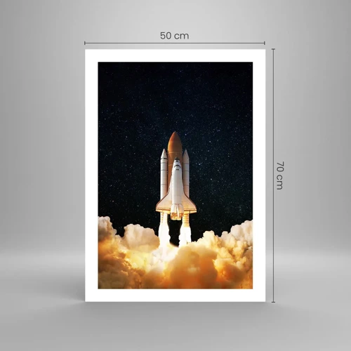 Poster - Ad astra! - 50x70 cm