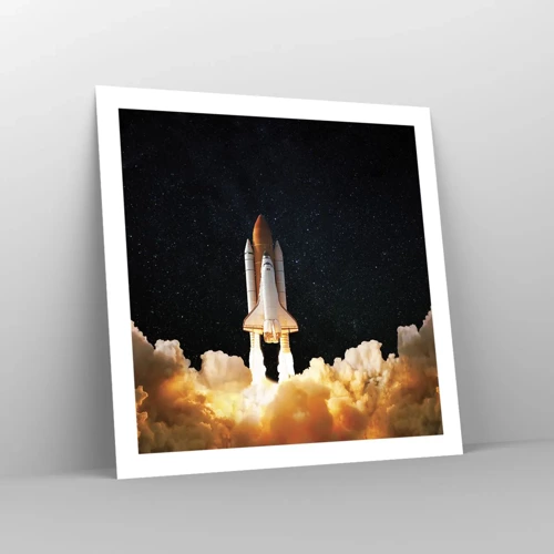 Poster - Ad astra! - 60x60 cm