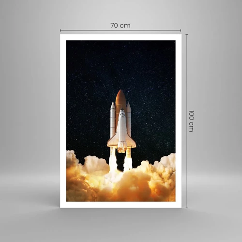 Poster - Ad astra! - 70x100 cm