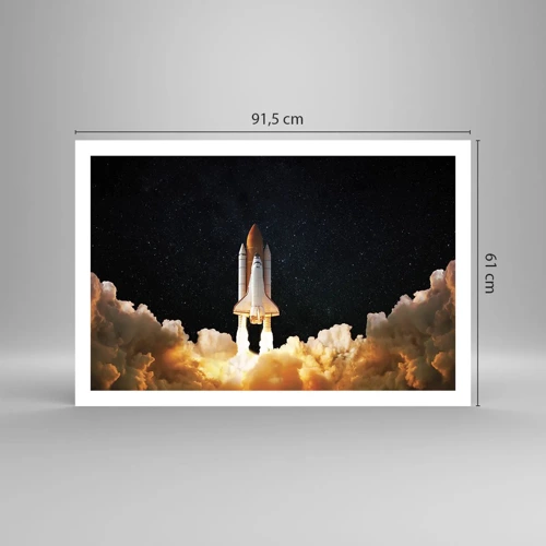 Poster - Ad astra! - 91x61 cm