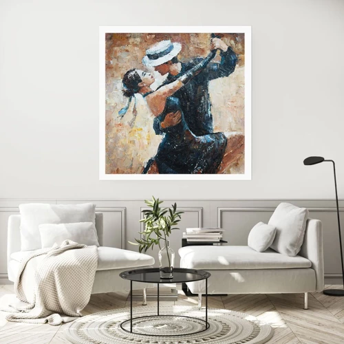 Poster - Alla Rodolfo Valentino - 30x30 cm