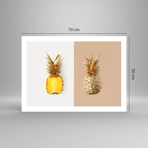 Poster - Ananas per due - 70x50 cm