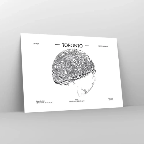 Poster - Anatomia di Toronto - 100x70 cm