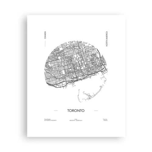 Poster - Anatomia di Toronto - 40x50 cm