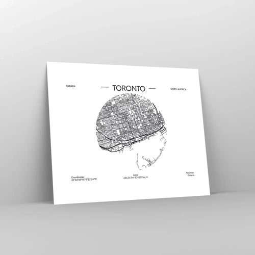 Poster - Anatomia di Toronto - 50x40 cm