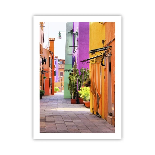 Poster - Angolo multicolore - 50x70 cm