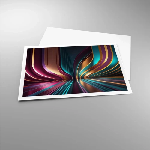 Poster - Architettura di luce - 100x70 cm