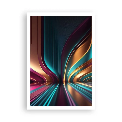 Poster - Architettura di luce - 70x100 cm