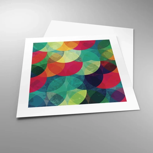 Poster - Ascensione arcobaleno - 40x40 cm