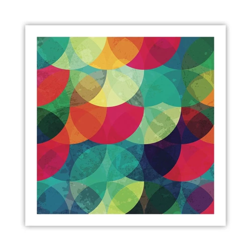 Poster - Ascensione arcobaleno - 60x60 cm