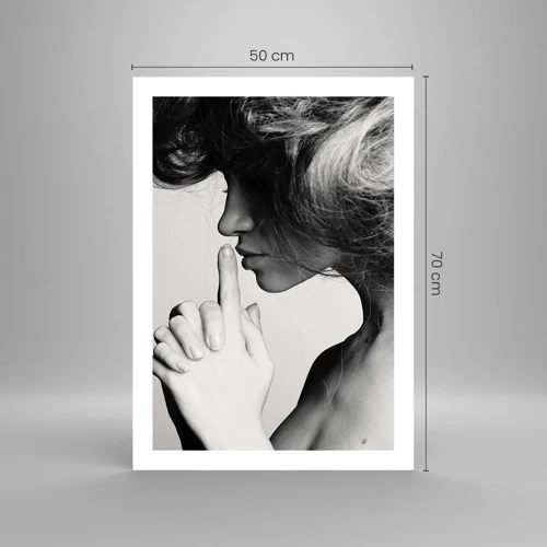 Poster - Ascoltando se stessa - 50x70 cm