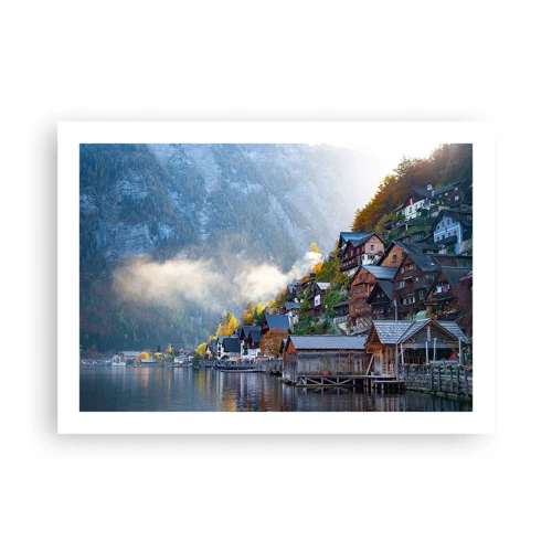 Poster - Atmosfera alpina - 70x50 cm