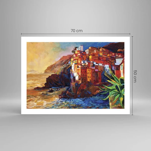 Poster - Atmosfera italiana - 70x50 cm