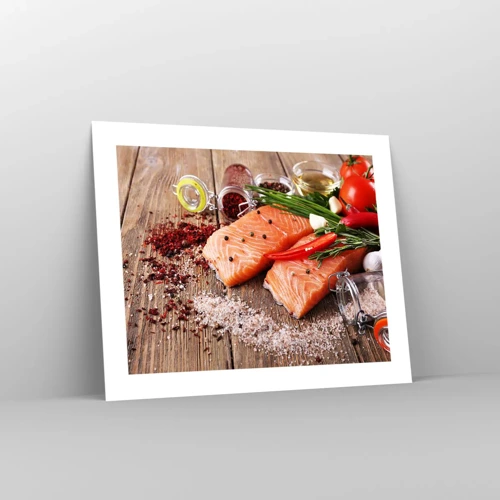 Poster - Avventura norvegese in cucina - 50x40 cm