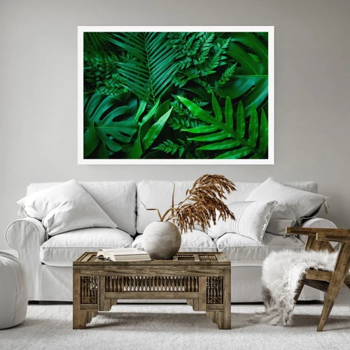 Poster - Avvolti nel verde - 70x50 cm