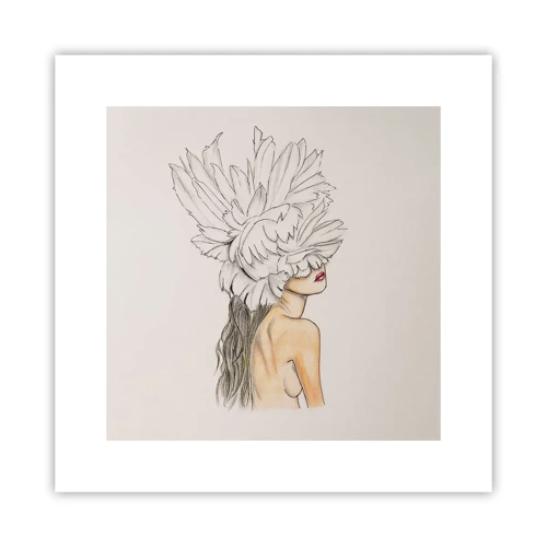 Poster - Bellezza coronata - 30x30 cm