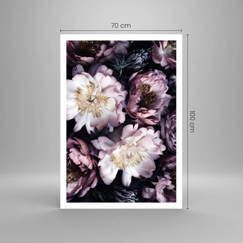 Poster - Bouquet nel vecchio stile - 70x100 cm