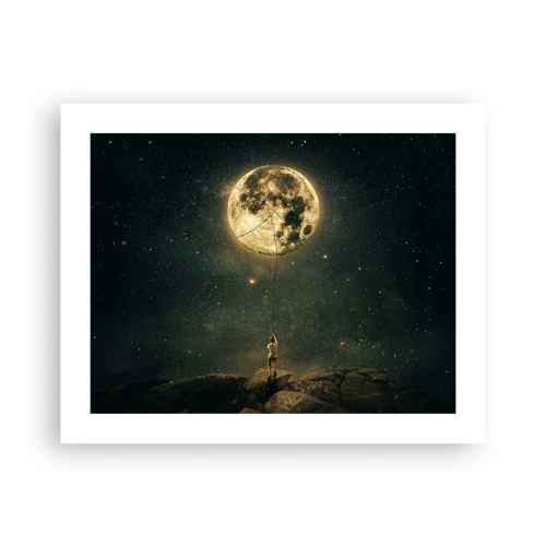 Poster - Chi ha rubato la luna - 50x40 cm