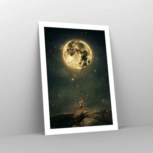 Poster - Chi ha rubato la luna - 50x70 cm