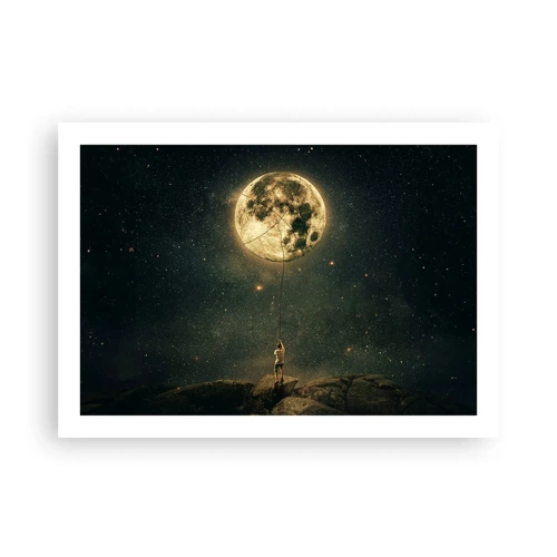 Poster - Chi ha rubato la luna - 70x50 cm