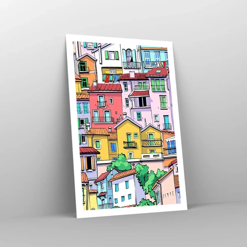 Poster - Città allegra - 61x91 cm