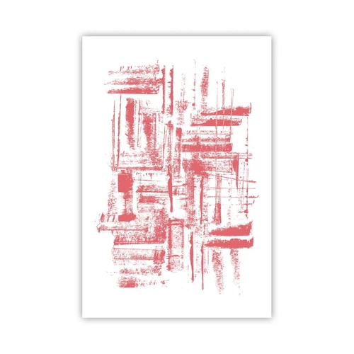 Poster - Città rossa - 61x91 cm