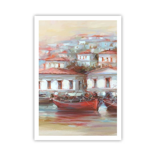 Poster - Cittadina felice - 70x100 cm