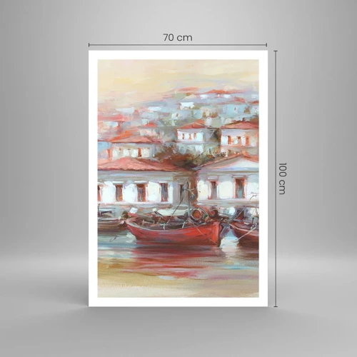 Poster - Cittadina felice - 70x100 cm