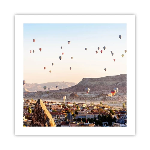 Poster - Come navi nel cielo - 50x50 cm