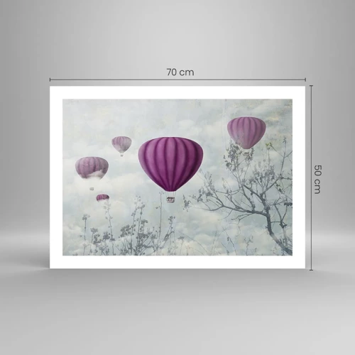 Poster - Come navi nel cielo - 70x50 cm