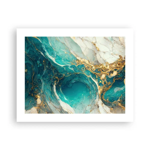 Poster - Composizione con vene d'oro - 50x40 cm