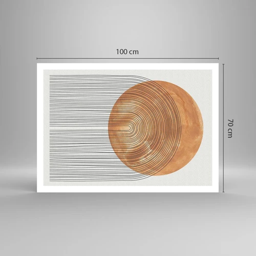 Poster - Composizione solare - 100x70 cm