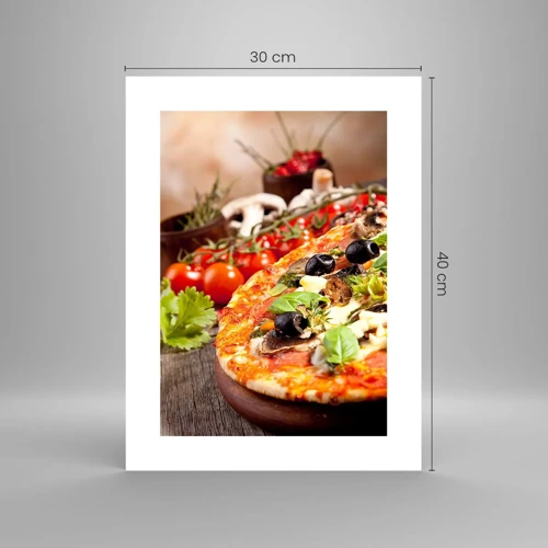 Poster - Con ingredienti tellurici - 30x40 cm