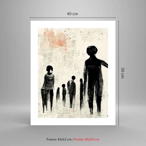 Poster - Contro la solitudine - 40x50 cm