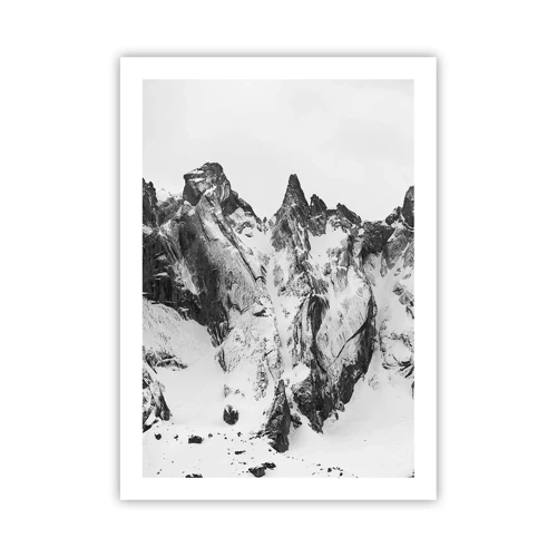 Poster - Cresta minacciosa di granito - 50x70 cm
