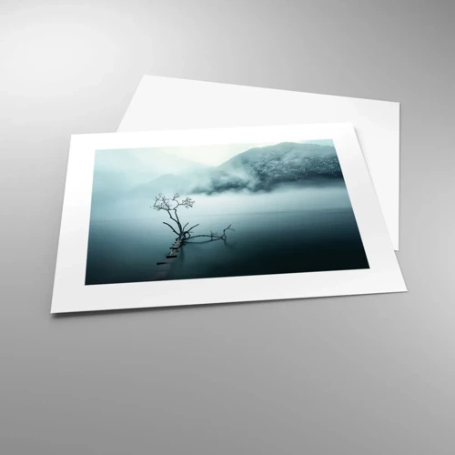 Poster - Dall'acqua e dalla nebbia - 40x30 cm