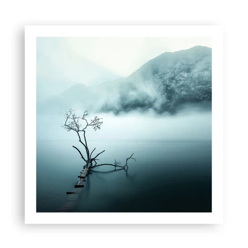 Poster - Dall'acqua e dalla nebbia - 60x60 cm