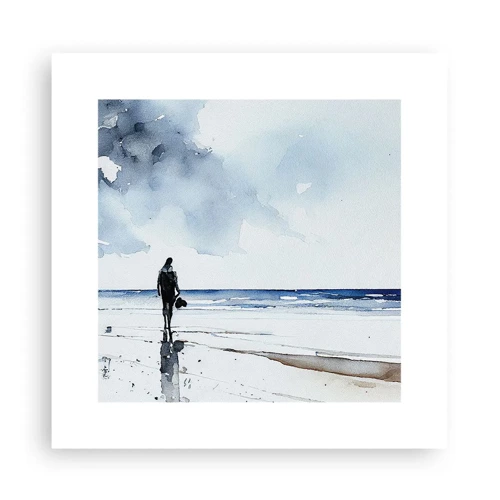 Poster - Dialogo con il mare - 30x30 cm