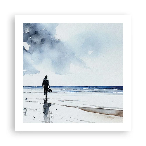 Poster - Dialogo con il mare - 50x50 cm